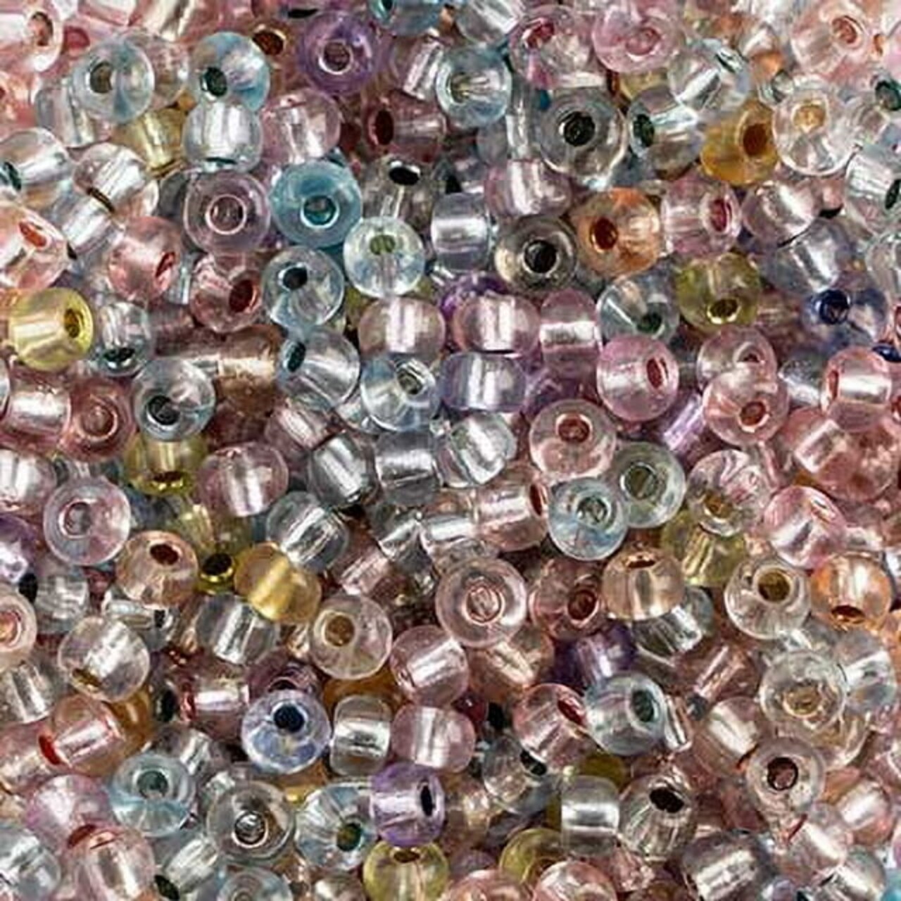 John Bead 6/0 Silver Lined Czech Glass Seed Beads, 500g